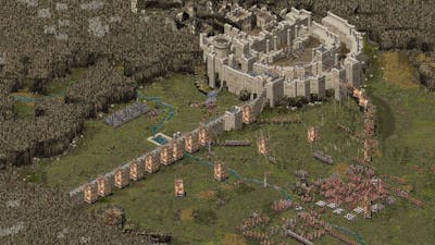 EPIC SIEGE of HELMs DEEP - Stronghold HD