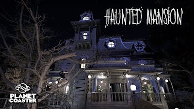 Planet Coaster | Haunted Mansion 👻 | Dark Ride