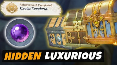All 9 Orb of the Blue Depth Location | Chasm Hidden Luxurious Chest  Achievement : Crede Tenebrae