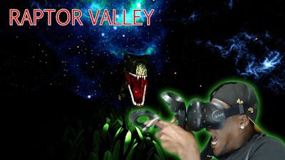 SCARIEST GAME ON HTC VIVE!! Raptor Valley Reaction