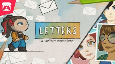 Letters - A Written Adventure: A fun word puzzle game about friendship and growing up!