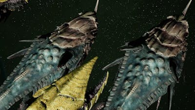 Skalgrim Mod - Behemoths - Tyranids vs Space Marines - Battlefleet Gothic Armada 2