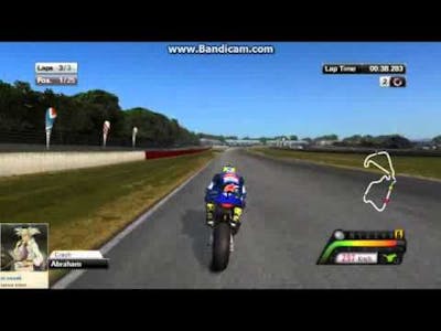 MotoGP13 [PC-Game] Race Silverstone Only 4 Riders Finished (CareerMode CRT ART)