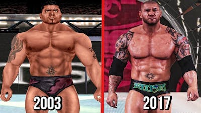 The Evolution Of Batista In WWE Games ( Wrestlemania XIX To WWE 2K18 )