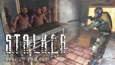 Zombie Horde attacks The Freedom Military Base! S.T.A.L.K.E.R.: Call of Pripyat NPC Wars/Anomaly Mod