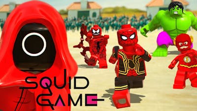 LEGO SQUID GAME (오징어 게임) Red Light Green Light | Animation Movie 2