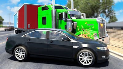 I CRASHED MY TRUCK  RUINED THE CARGO! - American Truck Simulator Gameplay