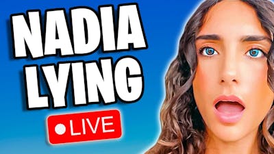 How NADIA got CAUGHT LYING while LIVE REACTING to her ACCUSERS