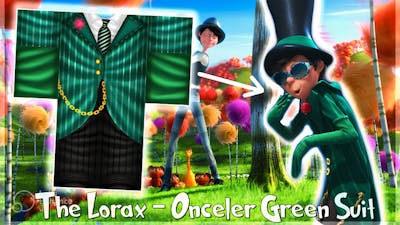 The Lorax - Onceler Green Suit | ROBLOX SPEED DESIGN | FireAlpaca