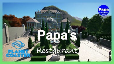 Planet Coaster - Papas Restaurant