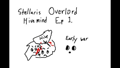 Stellaris Overlord Hivemind Ep1, THE NEW ORIGIN IS SO COOL