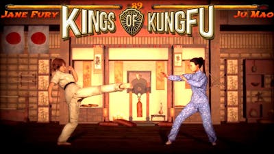Kings of Kung Fu - JANE FURY VS JU MAO/RON JONES [2 LUTAS]