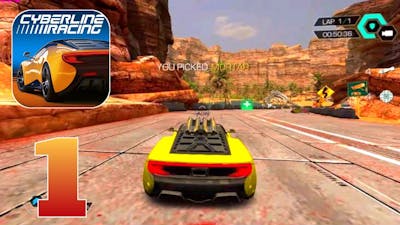 Cyberline Racing - Gameplay Walkthrough | Part 1 (Android, iOS)