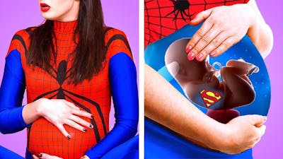 PREGNANT SUPERHEROES || What If Superheroes Were Pregnant! Funny Pregnancy Situations by Kaboom!