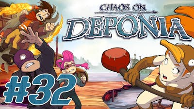 Deponia: The Complete Journey Part 32 - SUBMARINE MINESWEEPER (Story Adventure)
