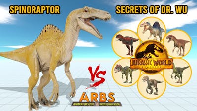 Jurassic World Evolution Secrets Of Dr Wu SPINORAPTOR vs DINOSAURS