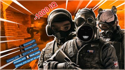 We are the worst players in Rainbow Six Siege
