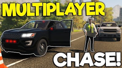 ENDING A POLICE CHASE WITH A SPIKE STRIP! - Flashing Lights Multiplayer Gameplay - Police Roleplay