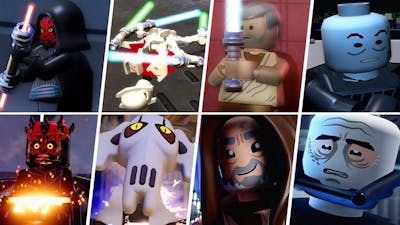 All Major Deaths in LEGO Star Wars The Skywalker Saga vs Complete Saga (Comparison)