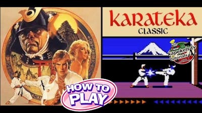 Karateka Video Game. How to play the game.