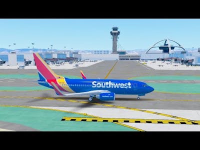 Flying around LAX Airport in a Boeing 737 - Infinite Flight Simulator