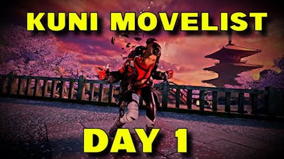 Tekken 7 Season 4 - Day 1 Kunimitsu Move List