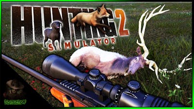 Legendary Piebald Elk  Red Fox In Hunting Simulator 2!