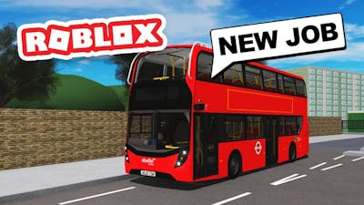 Becoming a London BUS DRIVER in Roblox