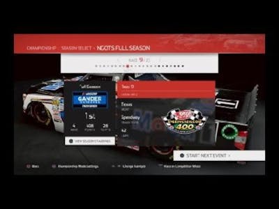 Chastain Was Tough To Pass | NASCAR Heat 4 NGOTS Championship Season Mode | Charlotte Race 8/23