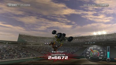 MX vs  ATV Untamed(PS2) - Freestyle - High Score Challenge
