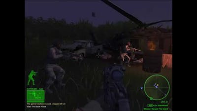 Delta Force Black Hawk Down Team Sabre Custom Mission : Secure The Island