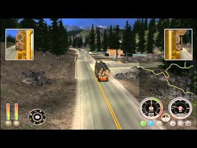 18 Wheels of Steel: Extreme Trucker 2: Gameplay Montana Map