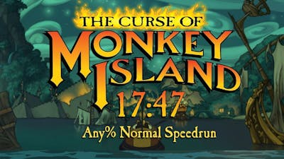The Curse of Monkey Island Any% Normal Speedrun in 17:47