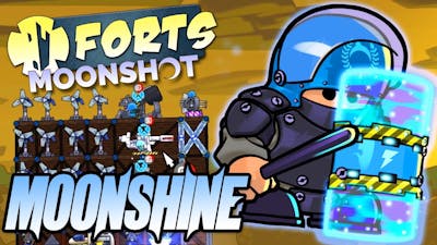 Moonshine Commander Showcase - Forts Moonshot DLC Gameplay