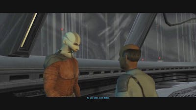 The Real Reason Darth Malak Shocks Commander With Damaged Lower Jaw Revealed in Star Wars KOTOR 1