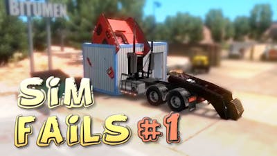 Simulation Games FAILS Compilation (ETS2, ATS, Farming Simulator  more!)