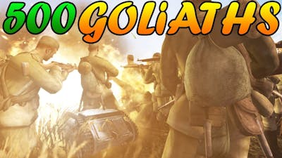 Men of War Assault Squad 2 - 500 GOLIATH TRACKED MINE MADNESS - Editor Scenario #56