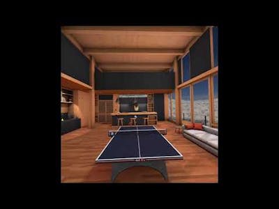 Ping Pong Guru Defeats Opponents On VR