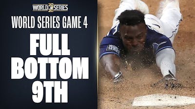 Full Bottom 9th of World Series Game 4! (Rays try to come back on Dodgers!)