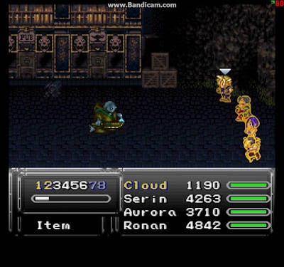 Final Fantasy 6 - RotDS WoB Master Tonberry Fight