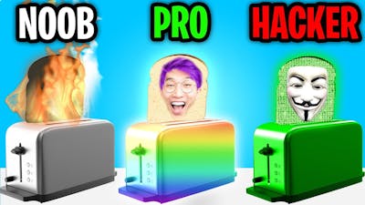 Can We Go NOOB vs PRO vs HACKER In I AM BREAD!? (FUNNIEST APP GAME EVER!)