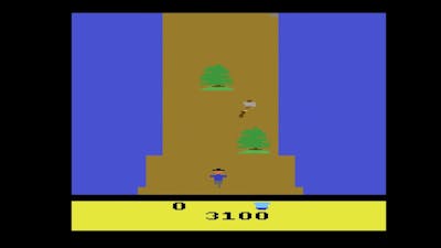 Gauntlet - Atari 2600 - B/B - Game 1 - 4,550 - EMU