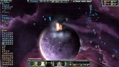 Sins of A Solar Empire: Rebellion - Assault on An Enemy Home World (5 FPS)