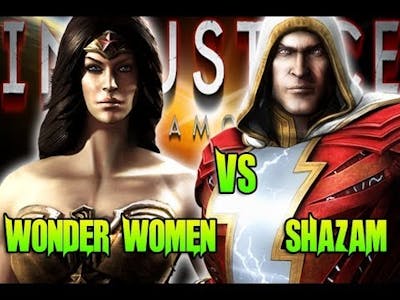 Injustice - What If Battle - Wonder Woman Vs Shazam