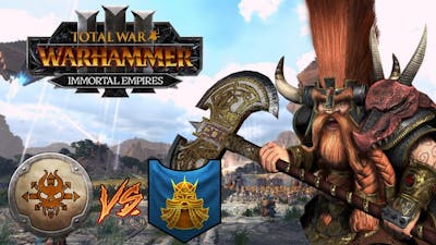 IS THAT A GRUDGIN? Norsca vs Dwarfs - Total War Warhammer 3