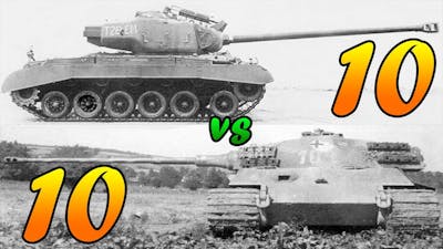 Men of War Assault Squad 2 - 10 Tiger II vs 10 Super Pershing - Editor Scenario #18