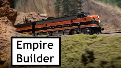 The Great Northern Empire Builder at the Colorado Model Railroad Museum