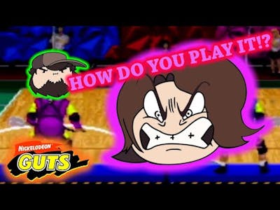 Game Grumps VS: Arin Rage in Nickelodeon Guts/Jon Not Telling Arin How to Play Nickelodeon Guts