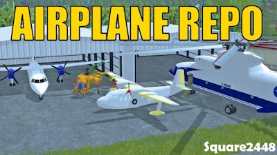 Farming Simulator 17 | Repoing Airplanes &amp; Helicoptors | Sea Plane | Ram 3500HD