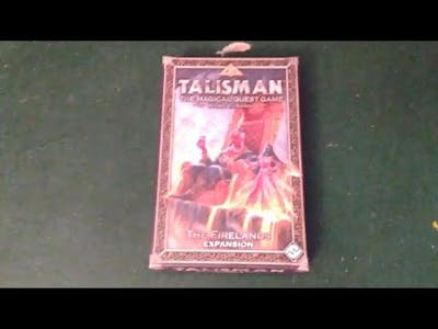 Talisman Revised 4th Edition The Firelands Expansion Fantasy Flight Games